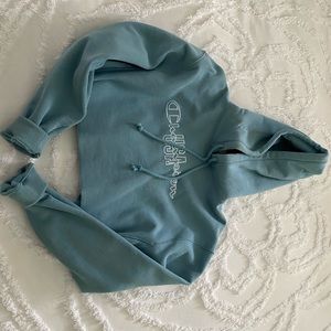 Cropped Champion Hoodie